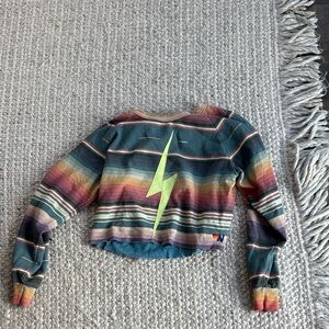 Aviator nation cropped pullover